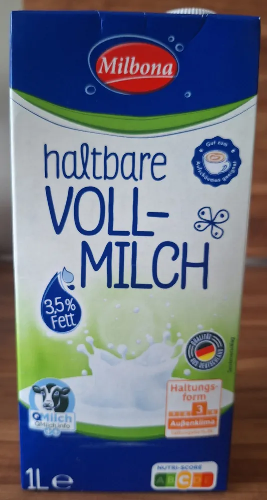 haltbare Vollmilch