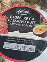 Raspberry & Passion Fruit Layered Yogurt