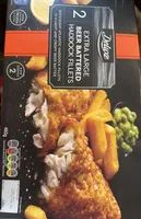 Deluxe Extra Large Beer Battered Haddock Fillets By LIDL