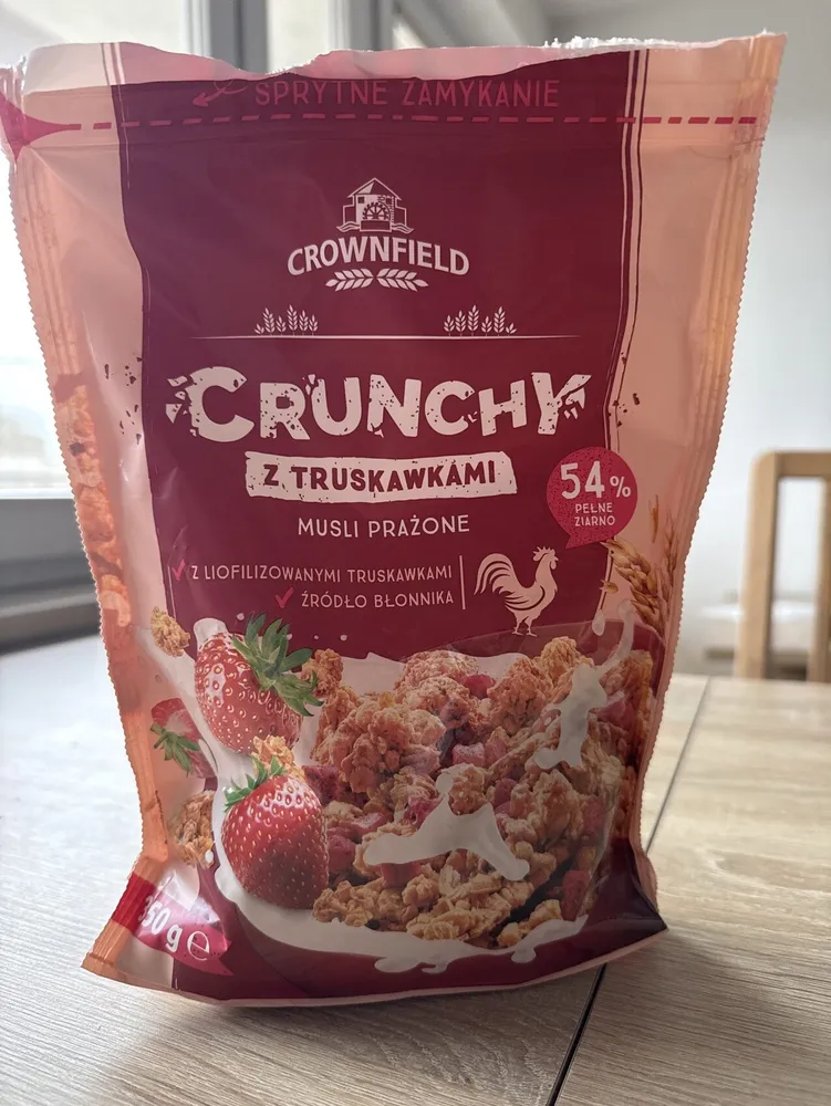 Crunchy z Truskawkami
