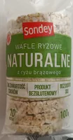WAFLE RYŻOWE NATURALNE z ryżu brązowego