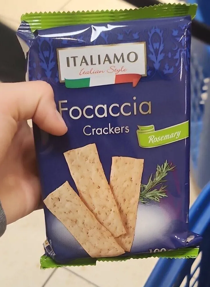 Focaccia Crackers