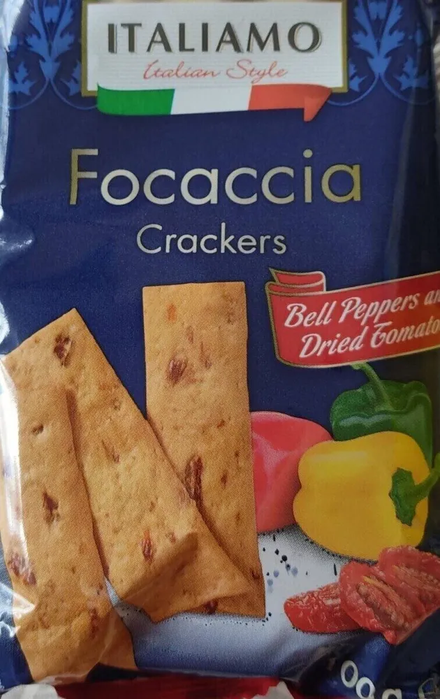 Focaccia Crackers