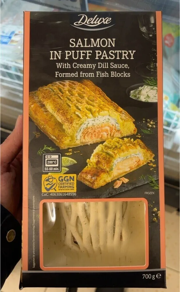 Salmon in Puff Pastry