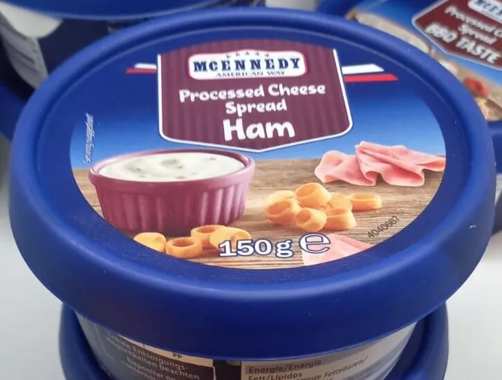 Processed Cheese Spread Ham
