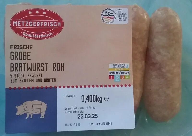 Grobe Bratwurst