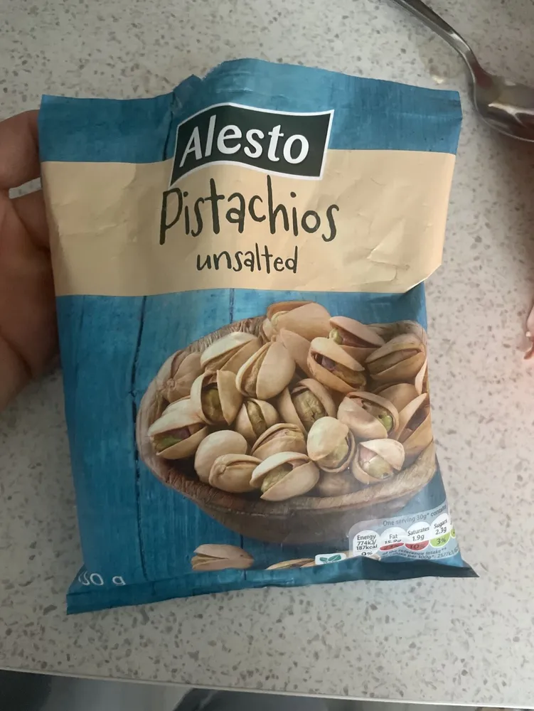 Kalifornische Pistazien geröstet