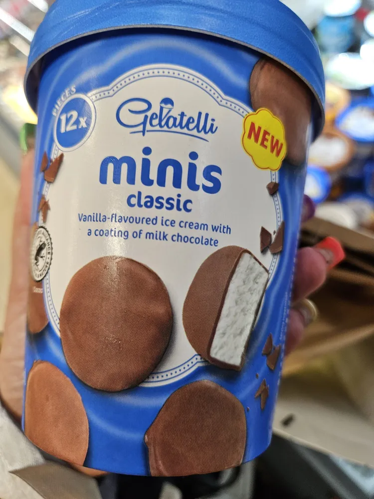 Minis classic ice cream