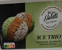 ICE TRIO Stracciatella, Hazelnut & Pistachio Flavour