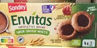 Envitas TARTELETTES AVOINE SAVEUR CHOCOLAT NOISETTE