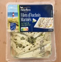 Filet d'ancois marinés à l'ail et au persil - Nautica - Nautica