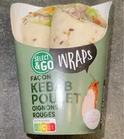 Wraps Façon Poulet Kebab