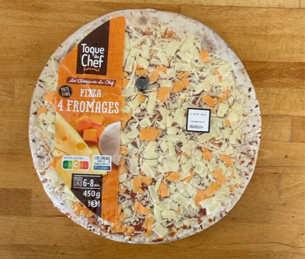 Pizza 4 fromages