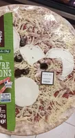 Pizza chèvre lardons