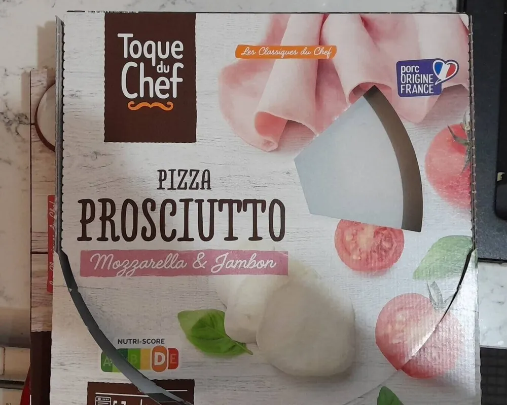 Pizza prosciutto