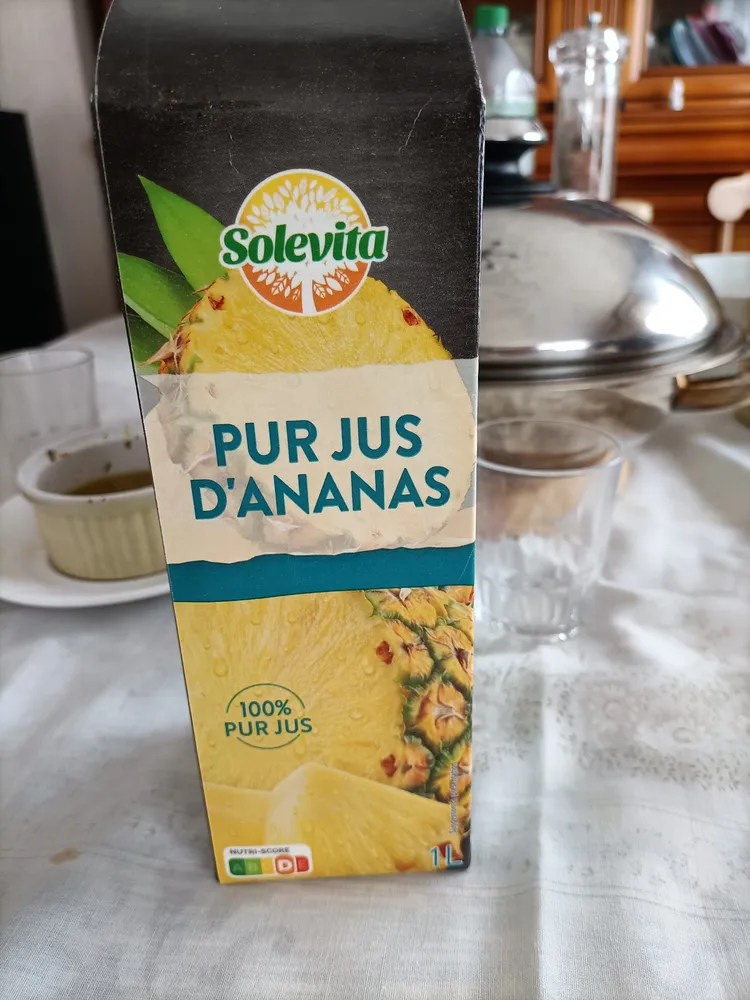 Pur jus d’ananas