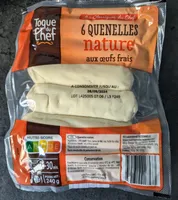 6 Quenelles Nature aux Oeufs Frais