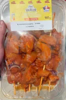 6 brochettes de filet de poulet