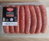8 saucisses de Toulouse au piment d'Espelette