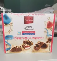 Oursons Guimauve Saveur fraise Chocolat au lait