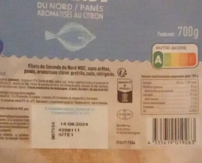Filets limande