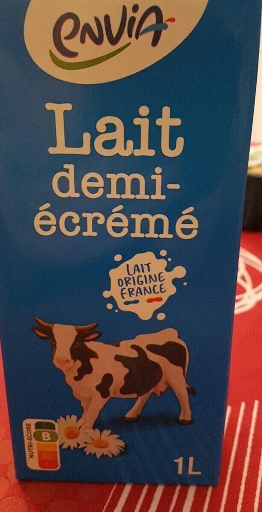 Lait demi-écrémé