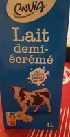 Lait demi-écrémé