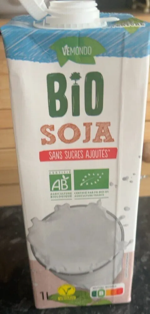 Bio Soja sans sucres ajoutés
