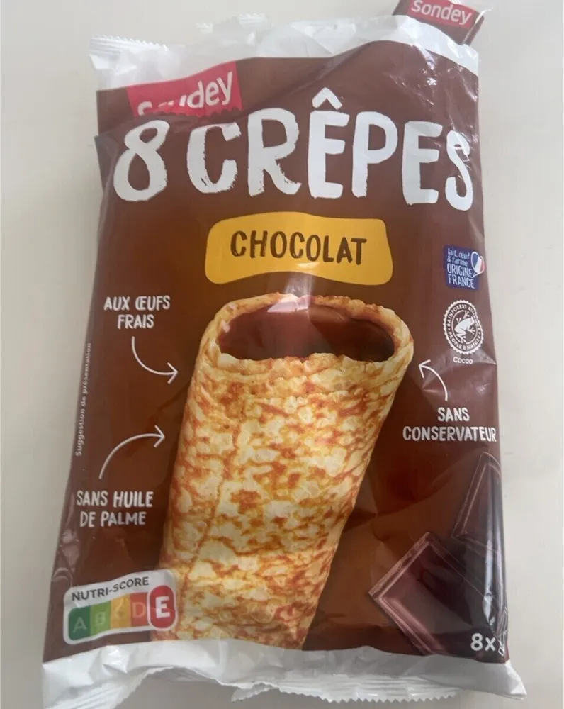 8 CRÊPES CHOCOLAT