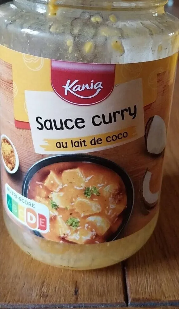 Sauce curry au lait de coco