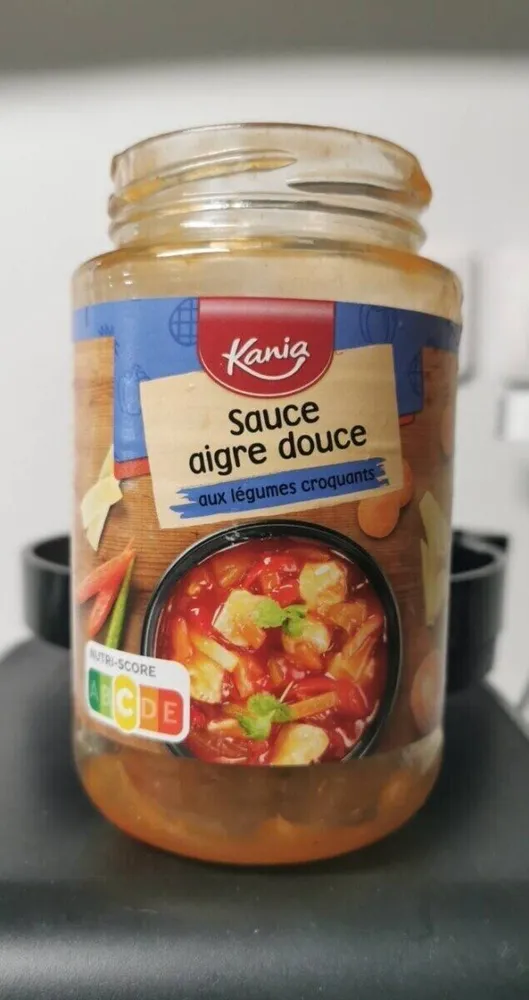 Sauce aigre douce aux légumes croquants