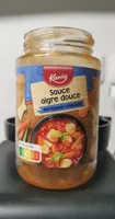Sauce aigre douce aux légumes croquants