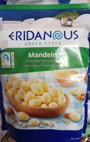 Mandeln in weißer Schokolade