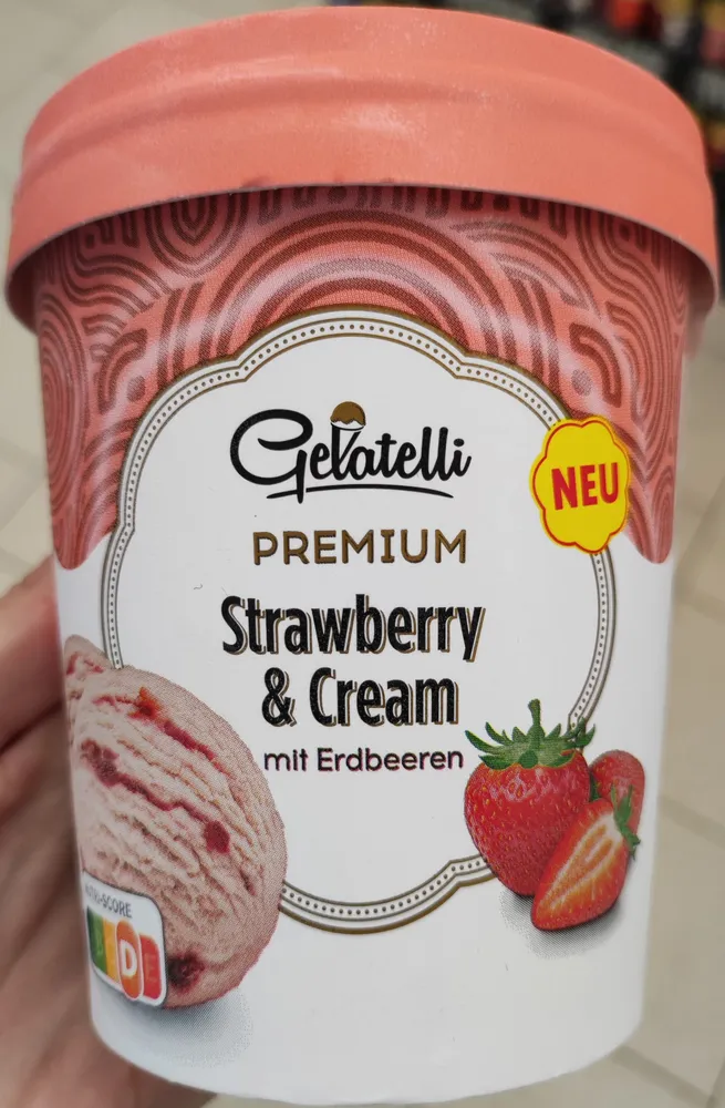 Strawberry & cream