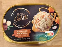 Macadamia Salted Caramel Ice Cream