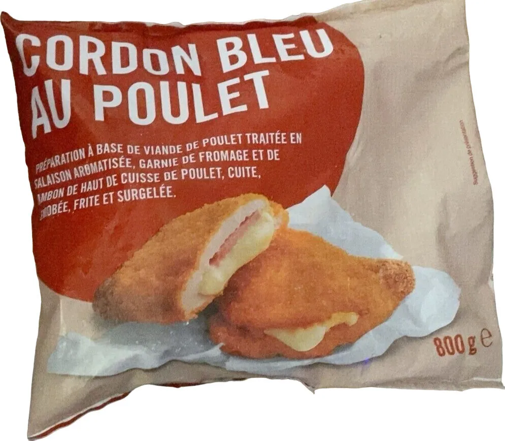 Cordon bleu au poulet