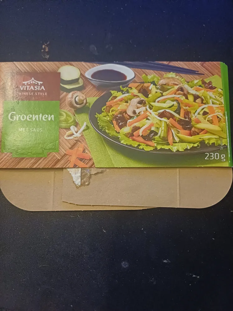 groente met saus