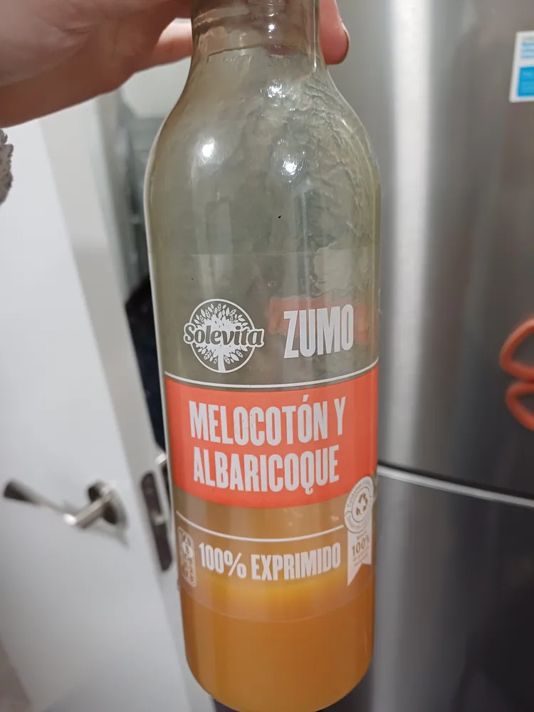 Sumo Exprimido Melocotón Y Albaricoque