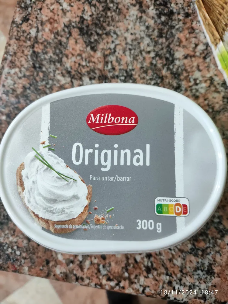 Queso original para untar