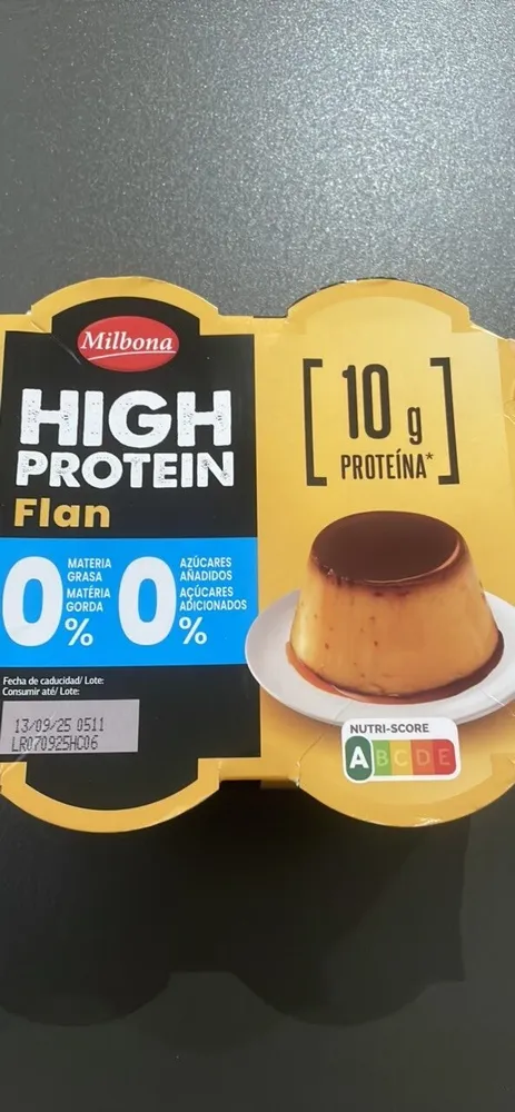 High Protein Flan