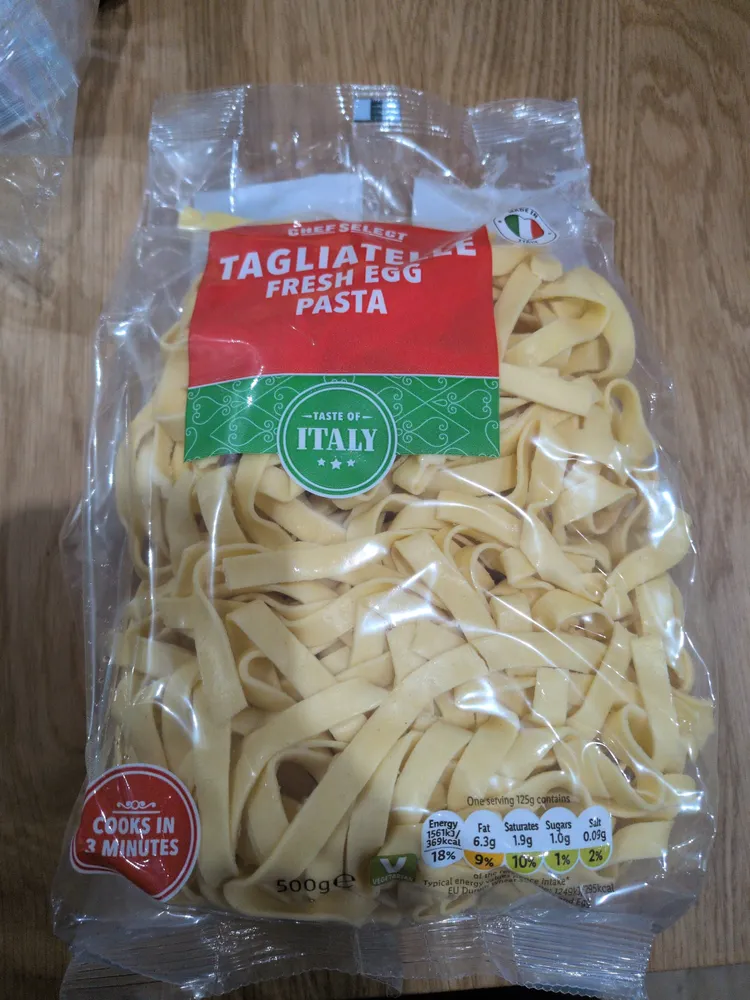 Fresh Egg Tagliatelle