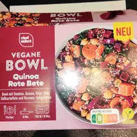 Vegane Bowl Quinoa Rote Bete