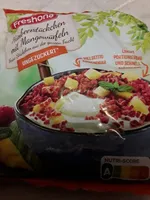 Himbeere mit mango