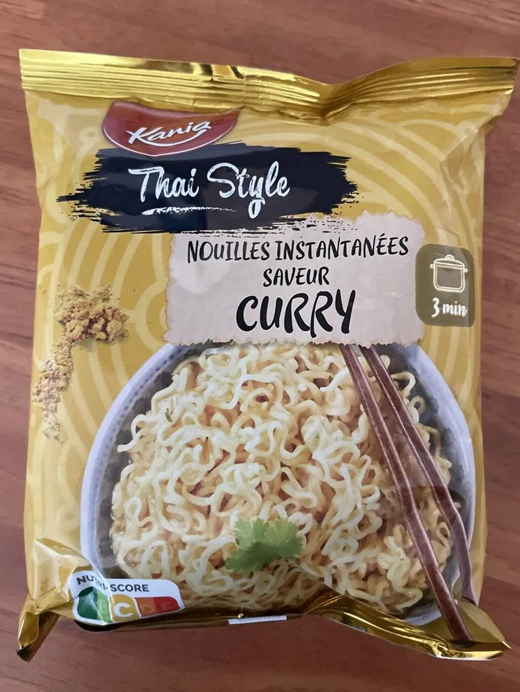 Nouille Instant Curry