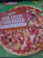 Trattoria Alfredo Thin crust Stonebaked Sweet Chilli Chicken Pizza