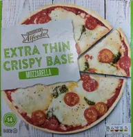 Mozzarella Pizza Extra Thin Crispy