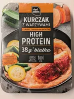 Kurczak Z Warzywami I Z Puree Z Dodatkiem Batatów