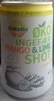 Øko ingefær mango & lime shot