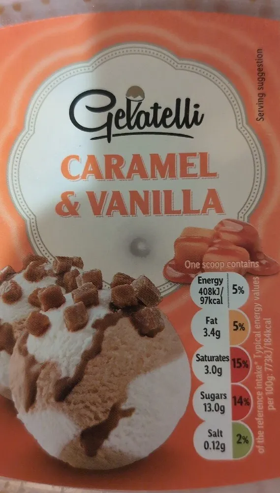Caramel & Vanilla Ice Cream