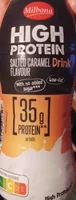 High protein salted caramel flavour drink